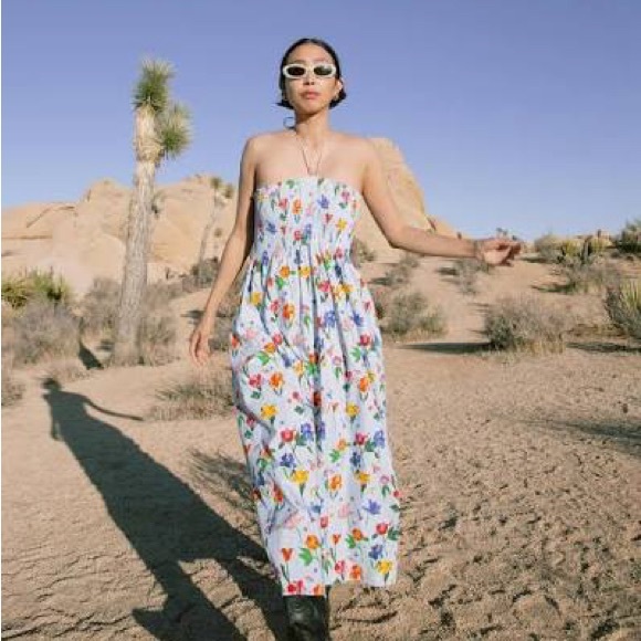 Hill House Dresses & Skirts - Hill House Lucy Nap Dress in Space Floral, NWOT